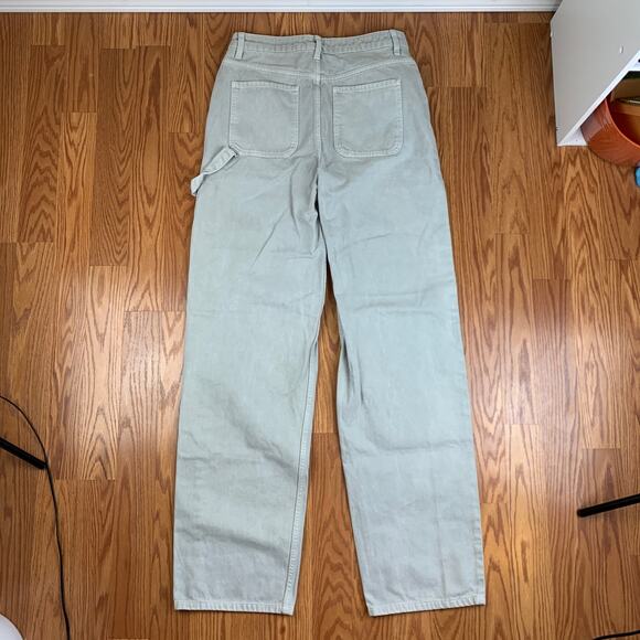 ASOS Designs Light Grey Carpenter Jeans Sz 28/36 TALL - Picture 5 of 6